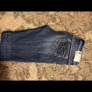Silver jeans